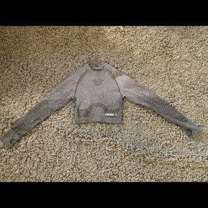 Gym shark long sleeve workout top